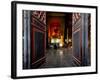 Qingyang Gong Monastery Temple Complex, Chengdu, Sichuan, China, Asia-Charles Bowman-Framed Photographic Print