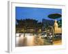 Qintai Street Statue and Chinese Gate, Chengdu, Sichuan Province, China, Asia-Christian Kober-Framed Photographic Print