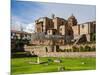 Qoricancha (Temple of the Sun) ruins and Santo Domingo Convent, UNESCO World Heritage Site, Cusco, -Karol Kozlowski-Mounted Photographic Print