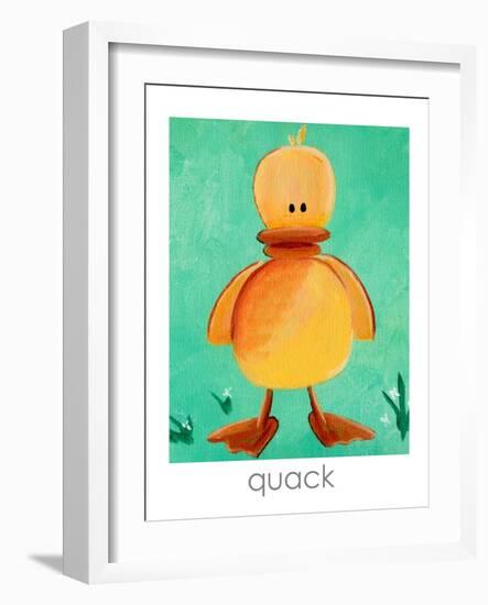 Quack-Cindy Thornton-Framed Art Print