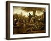 Quack-Jan Havicksz Steen-Framed Art Print