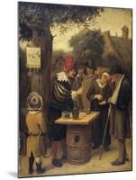 Quack-Jan Havicksz Steen-Mounted Art Print