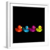 Quackers-Magda Indigo-Framed Photographic Print