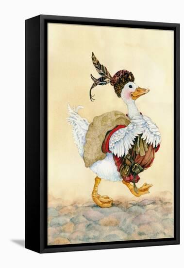 Quackling 2-Wendy Edelson-Framed Stretched Canvas