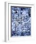 Quad Cities Street Map-Michael Tompsett-Framed Art Print