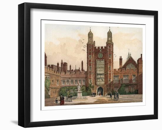 Quadrangle of Eton College, 1880-F Jones-Framed Giclee Print