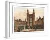 Quadrangle of Eton College, 1880-F Jones-Framed Giclee Print