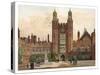 Quadrangle of Eton College, 1880-F Jones-Stretched Canvas