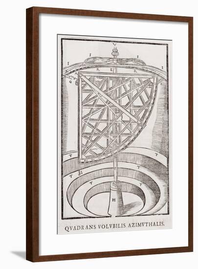 Quadrans Volubilis Azimuthalis-null-Framed Giclee Print