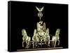 Quadriga-Johann Gottfried Schadow-Framed Stretched Canvas