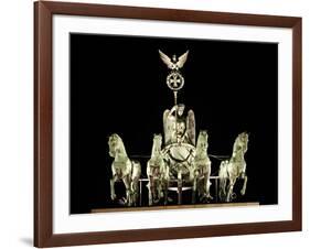 Quadriga-Johann Gottfried Schadow-Framed Photographic Print