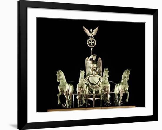 Quadriga-Johann Gottfried Schadow-Framed Photographic Print