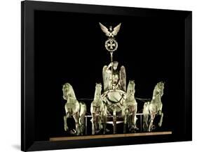 Quadriga-Johann Gottfried Schadow-Framed Photographic Print