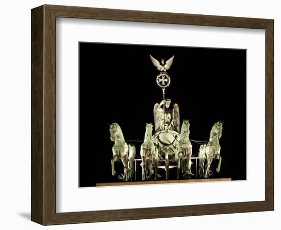 Quadriga-Johann Gottfried Schadow-Framed Photographic Print