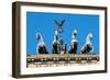 Quadriga-Johann Gottfried Schadow-Framed Giclee Print