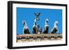 Quadriga-Johann Gottfried Schadow-Framed Giclee Print