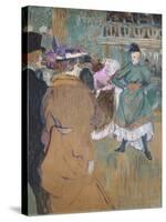 Quadrille at the Moulin Rouge, 1892-Henri de Toulouse-Lautrec-Stretched Canvas