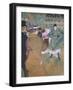 Quadrille at the Moulin Rouge, 1892-Henri de Toulouse-Lautrec-Framed Giclee Print