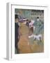 Quadrille at the Moulin Rouge, 1892-Henri de Toulouse-Lautrec-Framed Giclee Print