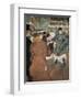 Quadrille at the Moulin Rouge-Henri de Toulouse-Lautrec-Framed Art Print