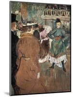 Quadrille at the Moulin Rouge-Henri de Toulouse-Lautrec-Mounted Art Print