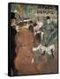 Quadrille at the Moulin Rouge-Henri de Toulouse-Lautrec-Framed Stretched Canvas