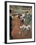 Quadrille at the Moulin Rouge-Henri de Toulouse-Lautrec-Framed Art Print