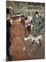 Quadrille at the Moulin Rouge-Henri de Toulouse-Lautrec-Mounted Art Print