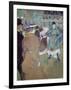 Quadrille in the Moulin Rouge, 1885-Henri de Toulouse-Lautrec-Framed Giclee Print