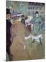 Quadrille in the Moulin Rouge, 1885-Henri de Toulouse-Lautrec-Mounted Giclee Print