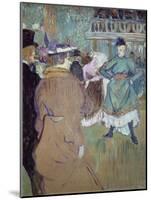 Quadrille in the Moulin Rouge, 1885-Henri de Toulouse-Lautrec-Mounted Giclee Print