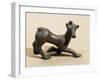 Quadruped, Bronze Statue, from Necropolis of Canal Bianco, Adria, Veneto, Italy, 3rd Century BC-null-Framed Giclee Print