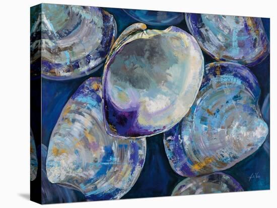 Quahog Dig-Jeanette Vertentes-Stretched Canvas