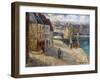 Quai a Dieppe-Gustave Loiseau-Framed Giclee Print