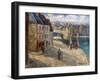 Quai a Dieppe-Gustave Loiseau-Framed Giclee Print