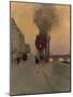 Quai Bourbon, Paris-Luigi Loir-Mounted Giclee Print