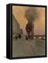 Quai Bourbon, Paris-Luigi Loir-Framed Stretched Canvas