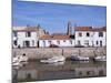 Quai Cassard, Ile De Noirmoutier, Brittany, France-Guy Thouvenin-Mounted Photographic Print