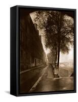 Quai D'Anjou,Paris 1926-Eug?ne Atget-Framed Stretched Canvas