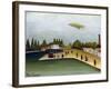 Quai D'Ivry-Henri Rousseau-Framed Giclee Print