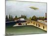 Quai D'Ivry-Henri Rousseau-Mounted Giclee Print