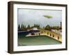 Quai D'Ivry-Henri Rousseau-Framed Giclee Print