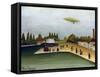 Quai D'Ivry-Henri Rousseau-Framed Stretched Canvas