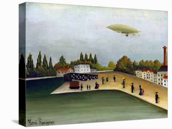 Quai D'Ivry-Henri Rousseau-Stretched Canvas