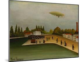 Quai D'Ivry-Henri Rousseau-Mounted Giclee Print