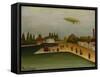 Quai D'Ivry-Henri Rousseau-Framed Stretched Canvas