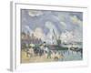 Quai De Bercy, Paris, 1873-75-Paul Cézanne-Framed Giclee Print