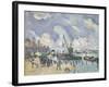 Quai De Bercy, Paris, 1873-75-Paul Cézanne-Framed Giclee Print