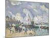 Quai De Bercy, Paris, 1873-75-Paul Cézanne-Mounted Giclee Print