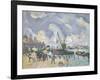 Quai De Bercy, Paris, 1873-75-Paul Cézanne-Framed Giclee Print